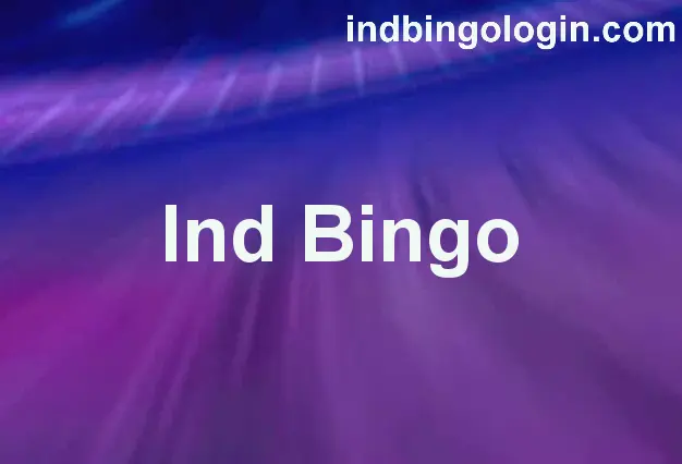 Ind Bingo homepage preview image for Indian users, showing login and download guidance layout